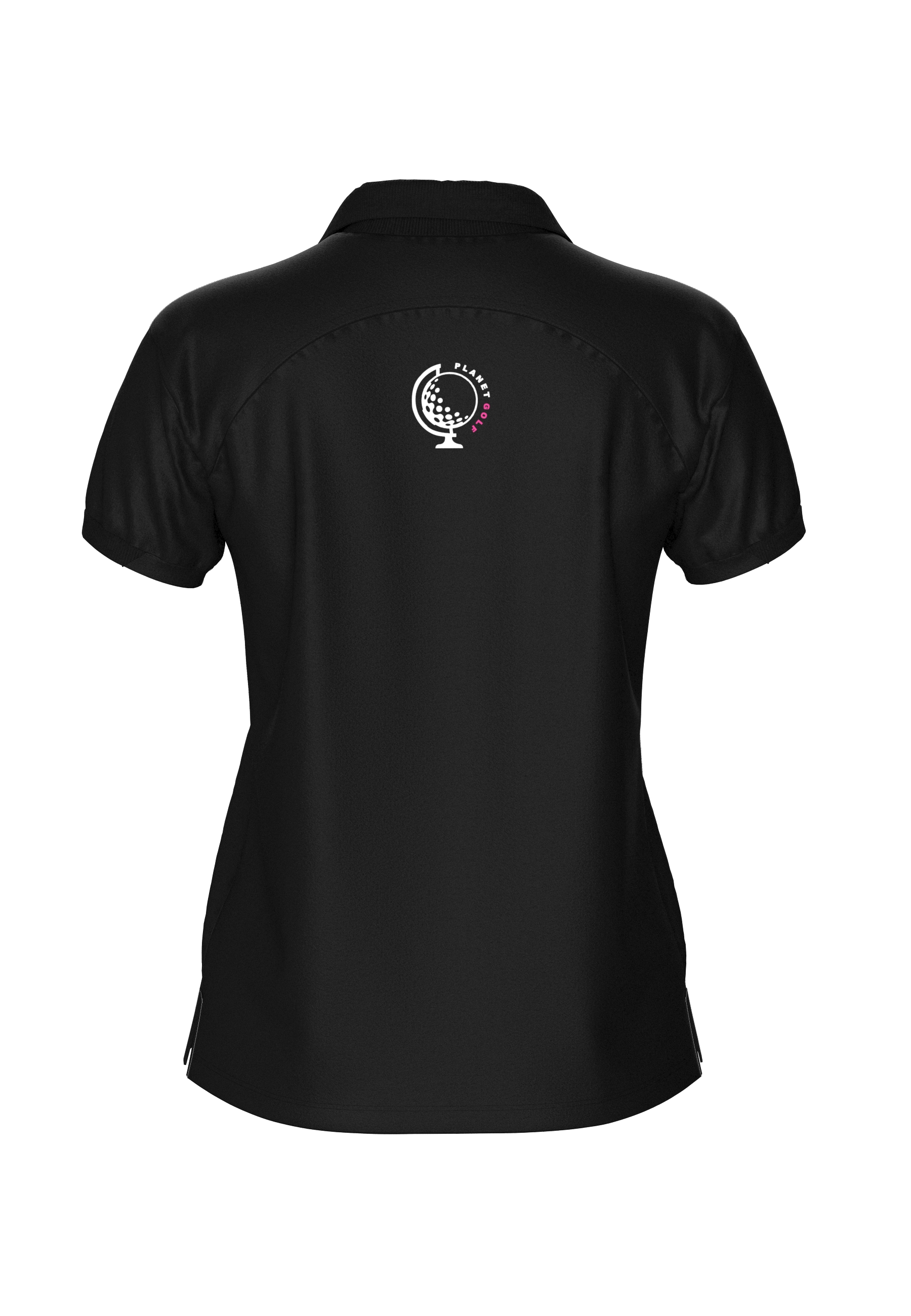 Ladies black deals golf polo shirt